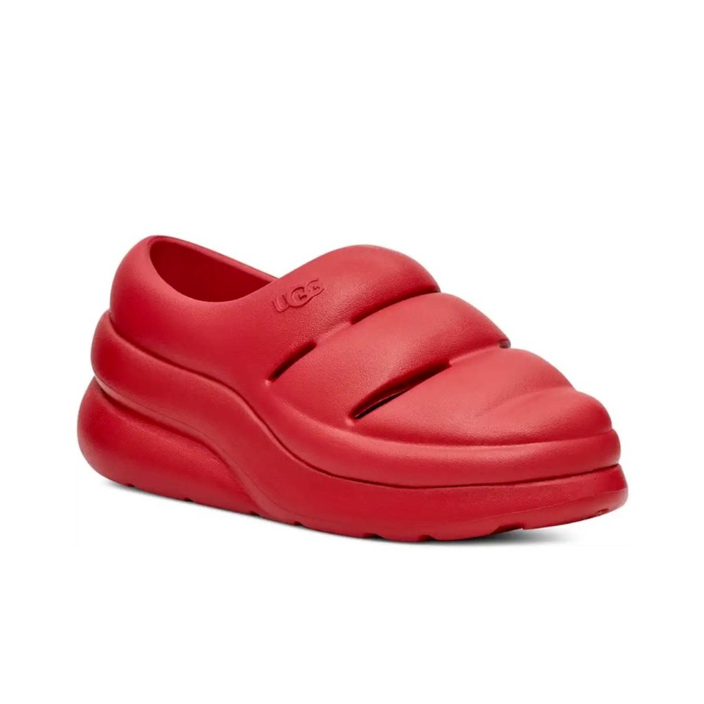 UGG Red Foam Slip-On Sandal